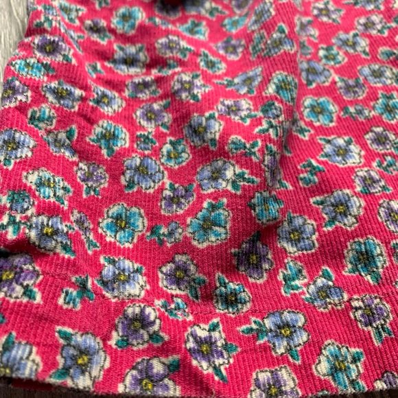 Vintage OshKosh B Gosh Corduroy Pink Dress 6X - Picture 10 of 11